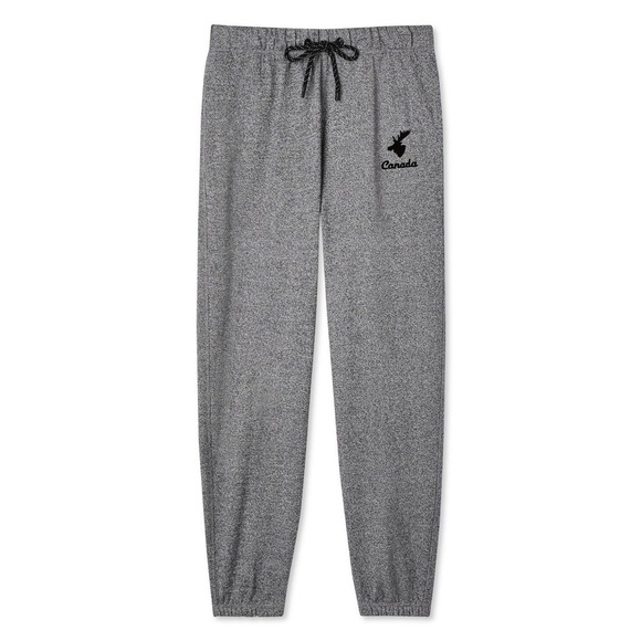 Walmart Canadiana Adult Gender Inclusive Jogger Sweatpants in Grey, Size Small - Picture 2 of 2
